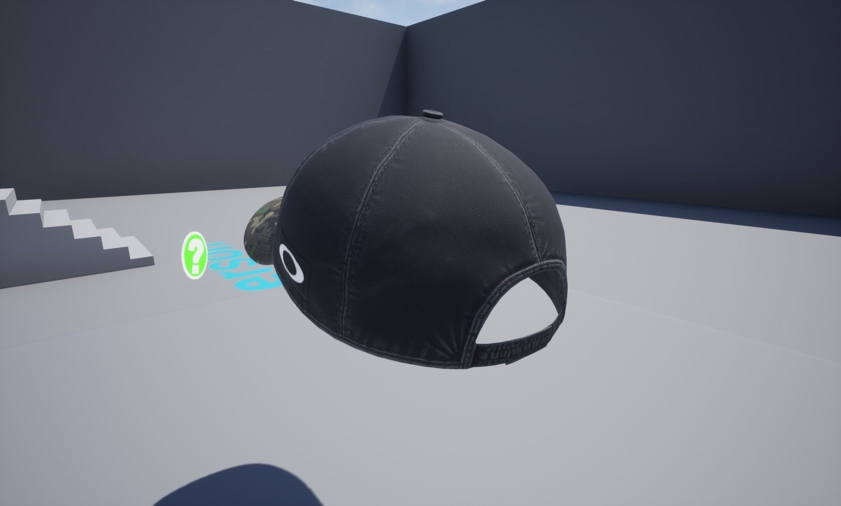 Baseball Cap 01 Low-poly 3D model_19