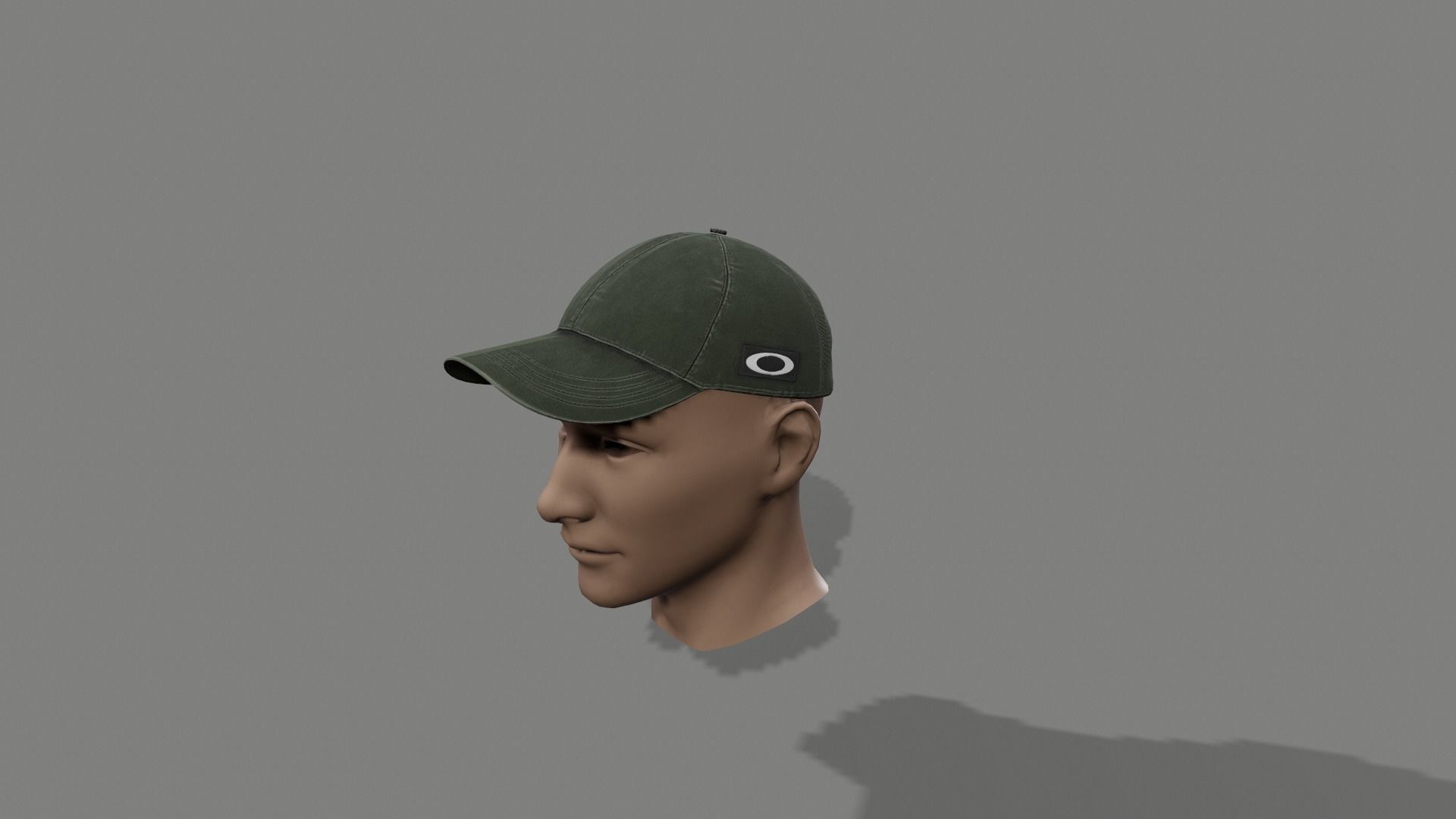 Baseball Cap 01 Low-poly 3D model_7