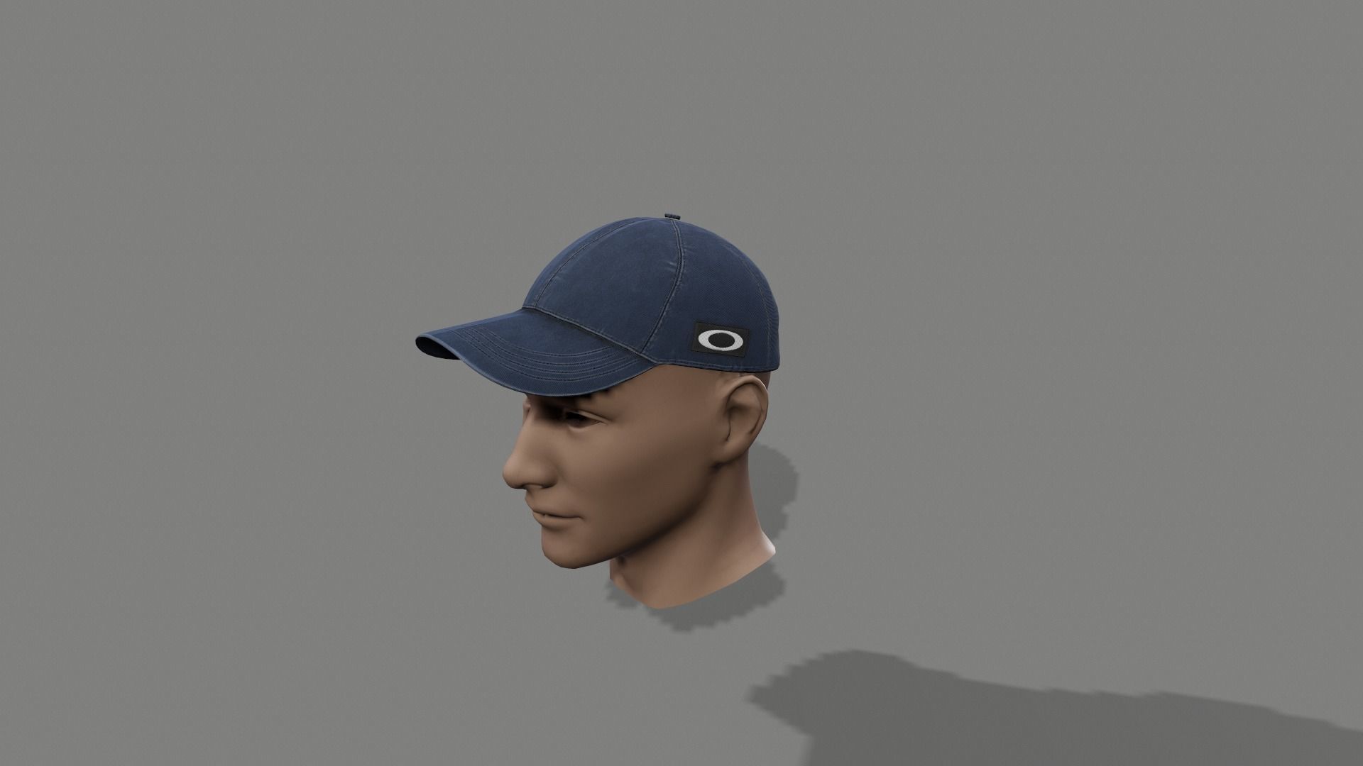 Baseball Cap 01 Low-poly 3D model_9
