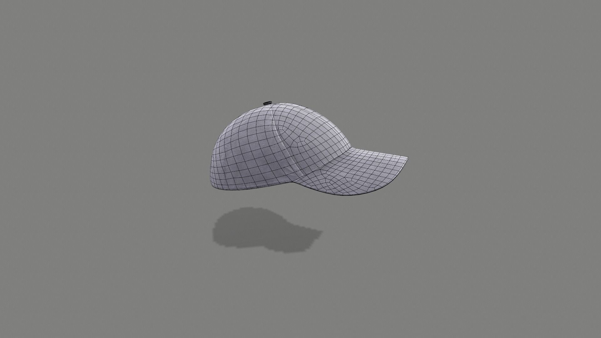 Baseball Cap 01 Low-poly 3D model_20