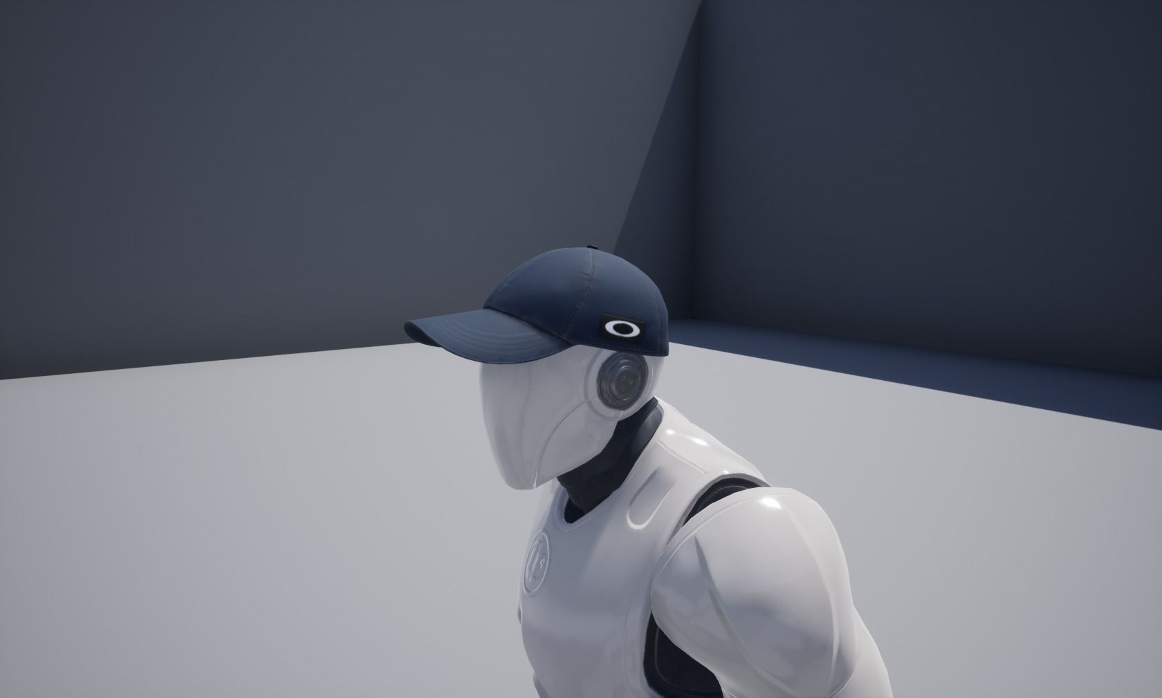 Baseball Cap 01 Low-poly 3D model_11