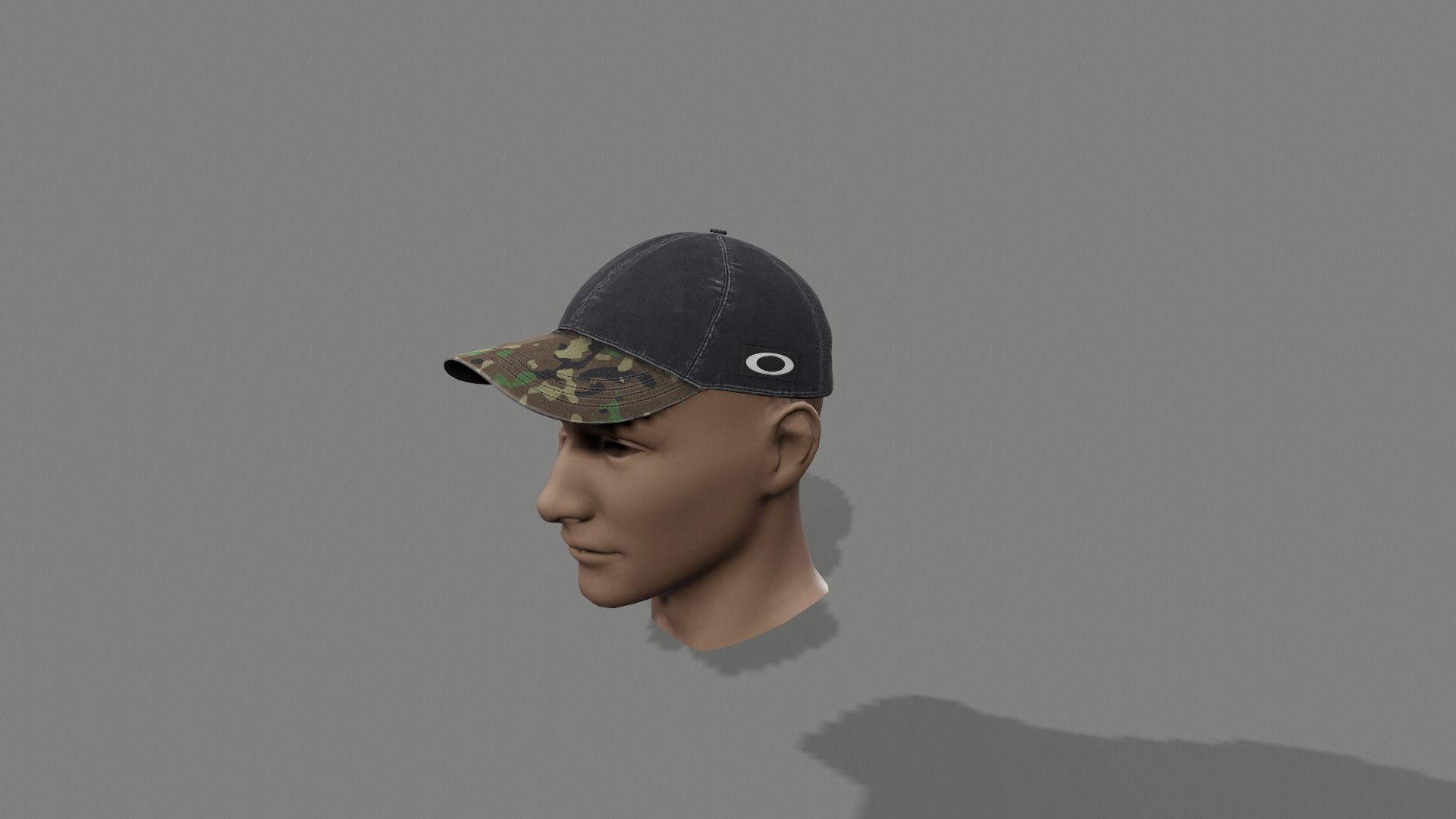 Baseball Cap 01 Low-poly 3D model_5