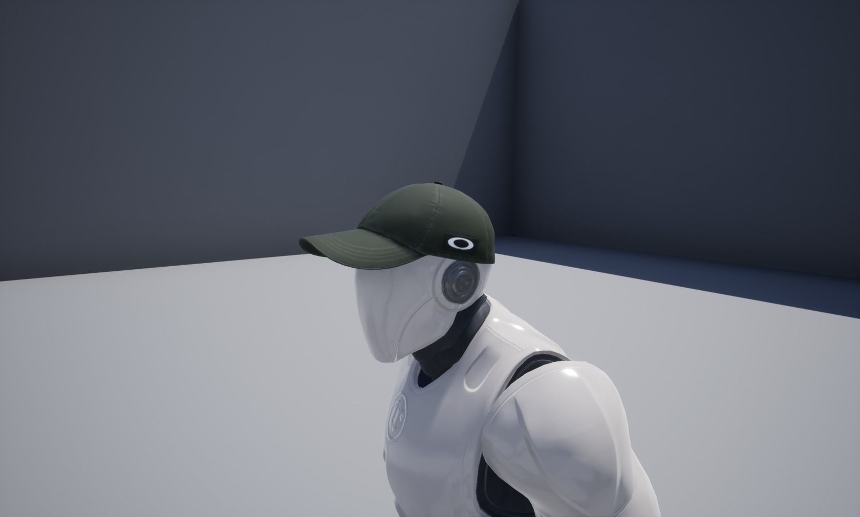 Baseball Cap 01 Low-poly 3D model_12