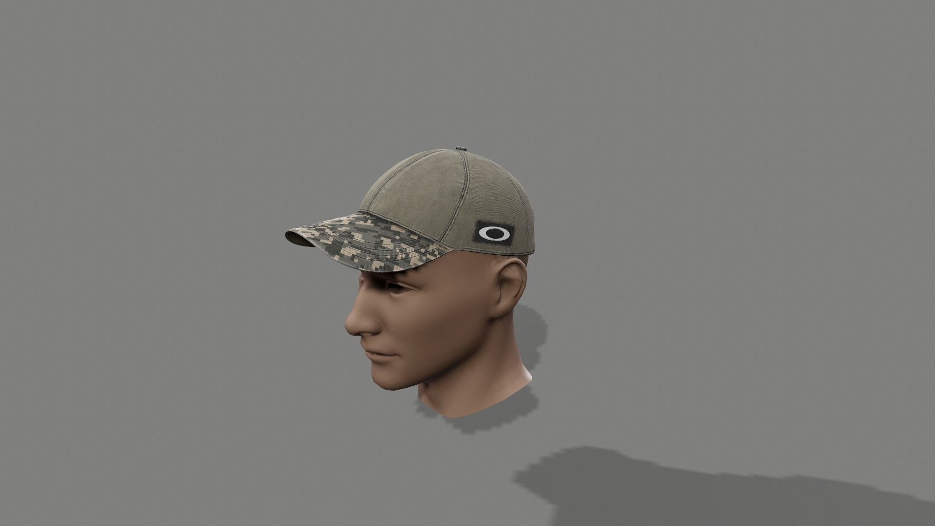 Baseball Cap 01 Low-poly 3D model_1