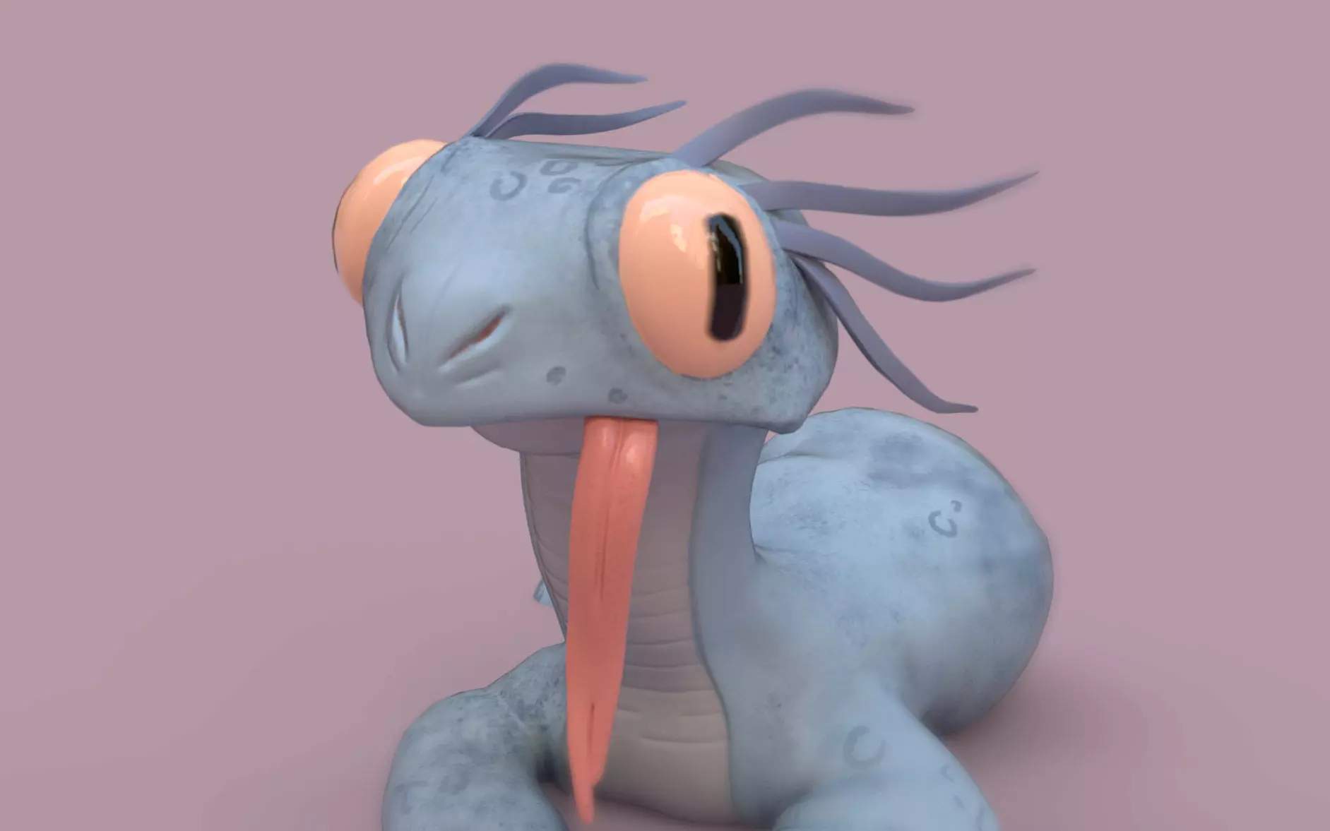 Dinosaur model dragon Low-poly 3D model
