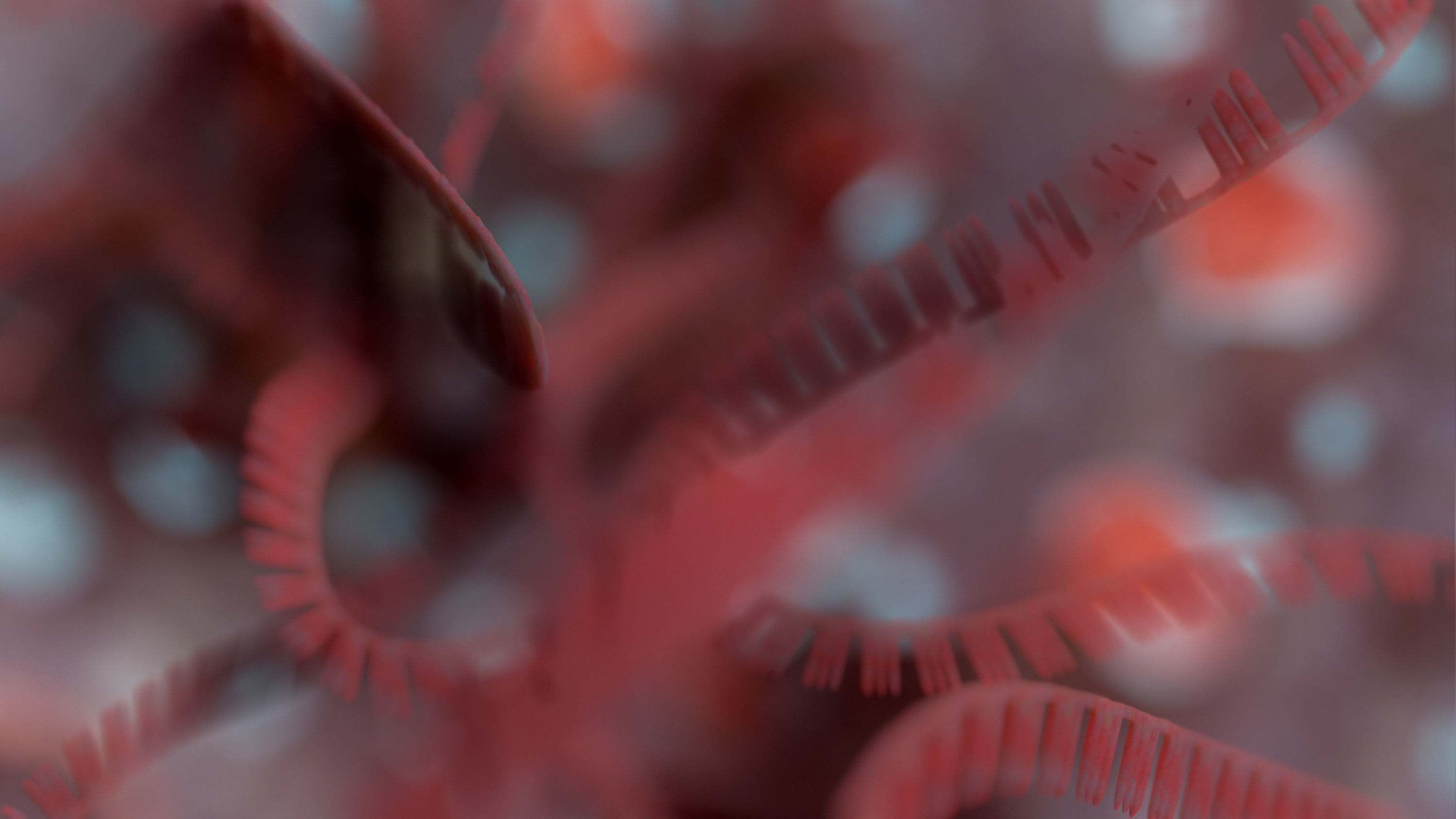 RNA collection - 4K - Ribonucleic acid Low-poly 3D model_2