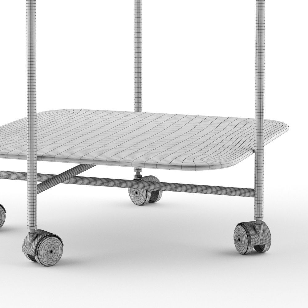 FERMOB ALFRED PEDESTAL TABLE 3D model_2