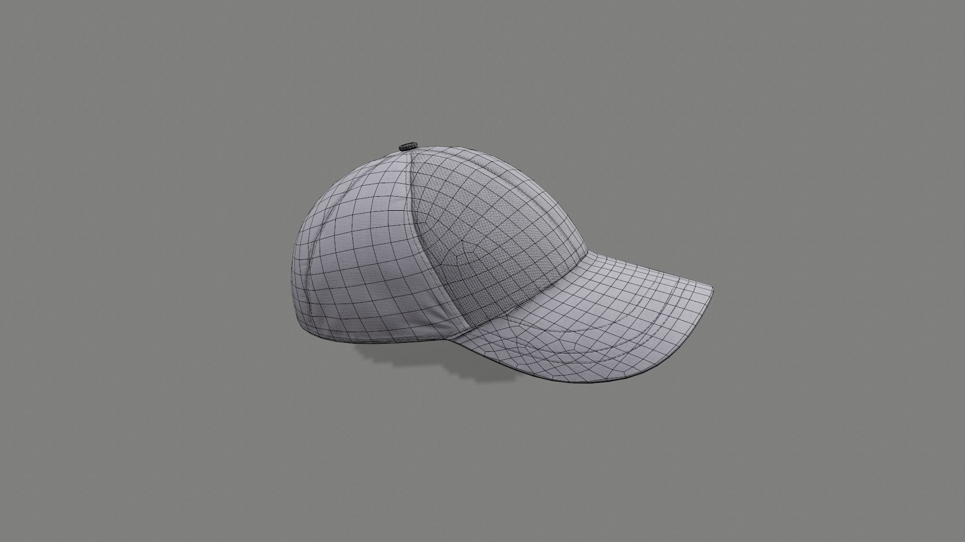 Baseball Cap 2 Low-poly 3D model_17