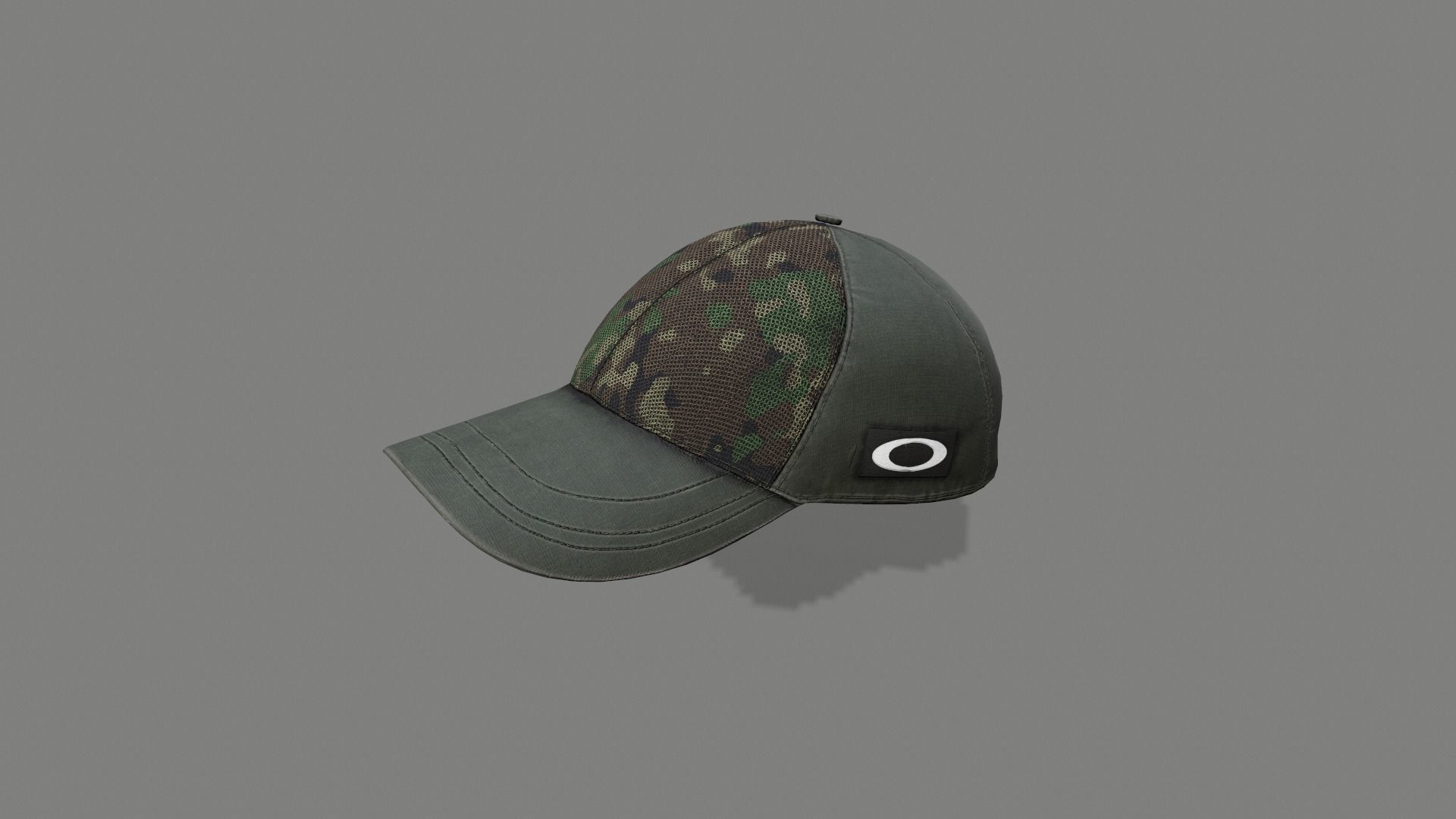 Baseball Cap 2 Low-poly 3D model_5