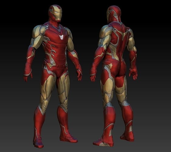 Iron Man MK85 Statue 3D print model