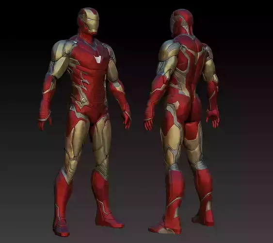 Iron Man MK85 Statue 3D print model