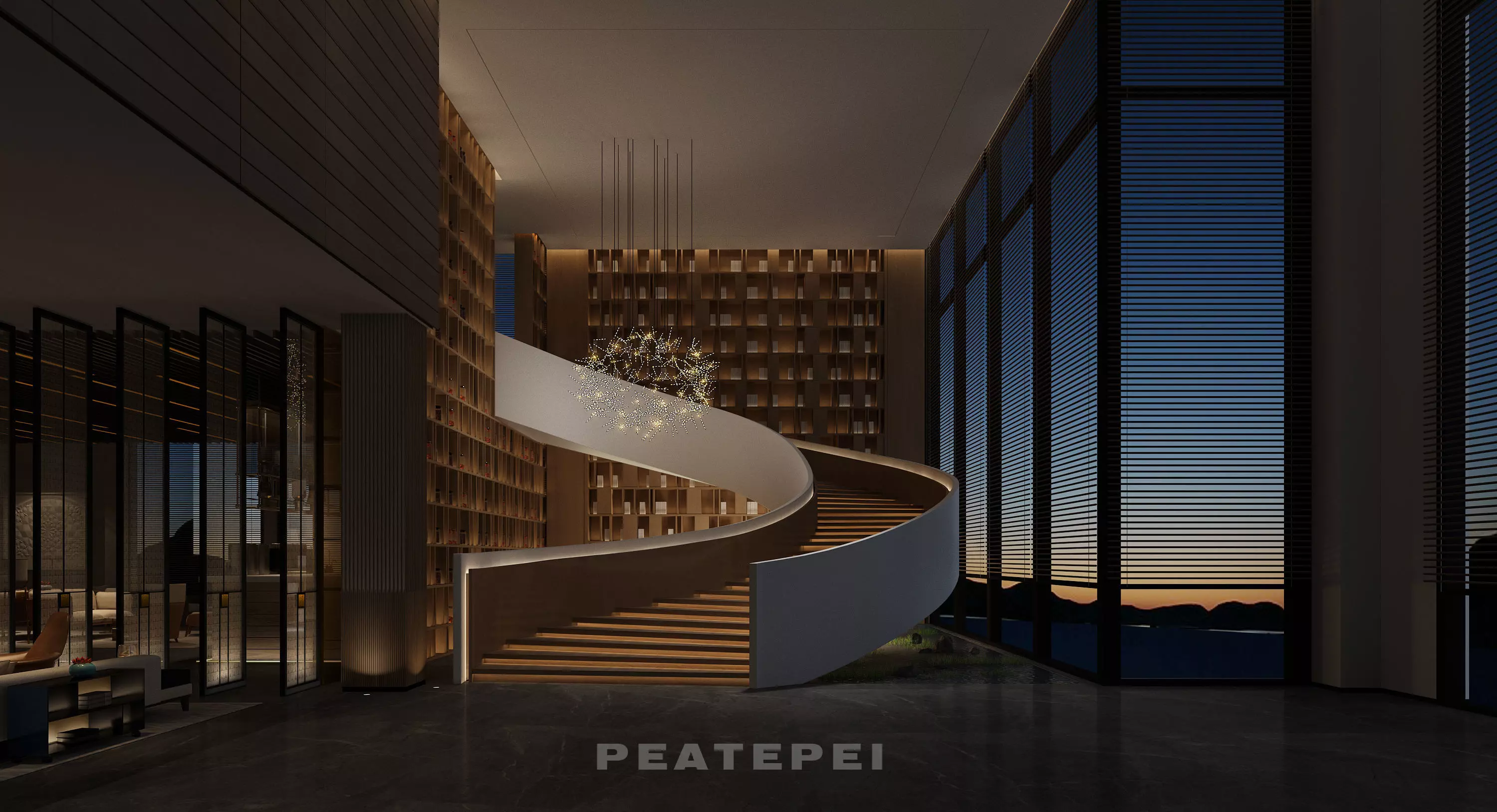 coffee club 3D model_0