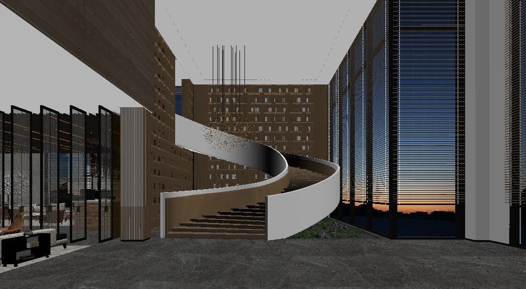 coffee club 3D model_2