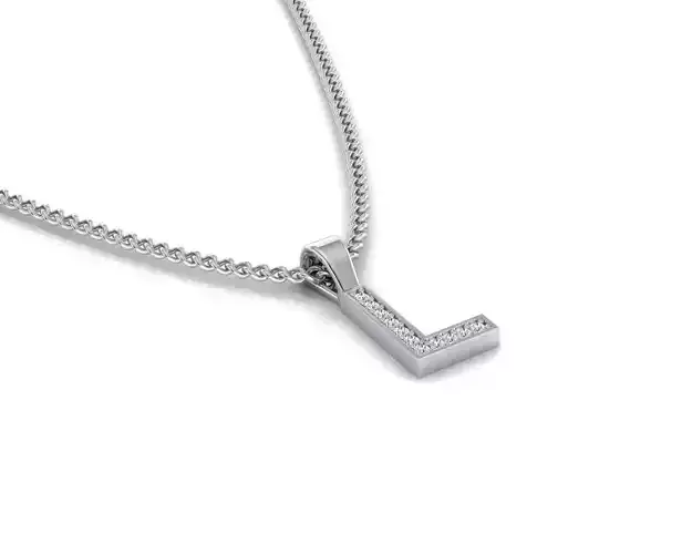 Pendant L letter