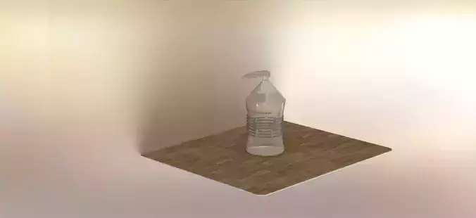 Hand sanitizer 3D model
