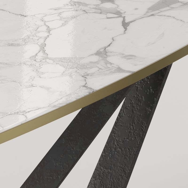 Marble Table Free 3D model_1