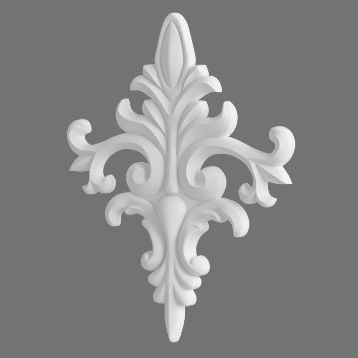 Moulding ornate design 3D model_1
