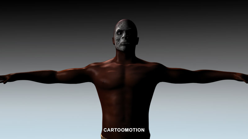 ZULU WARRIOR Low-poly 3D model_21