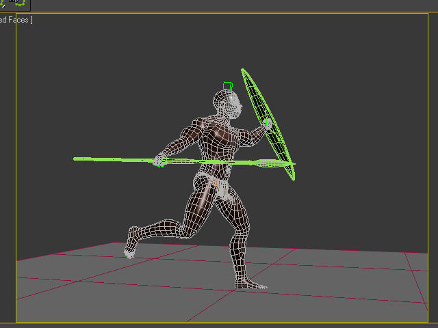 ZULU WARRIOR Low-poly 3D model_24