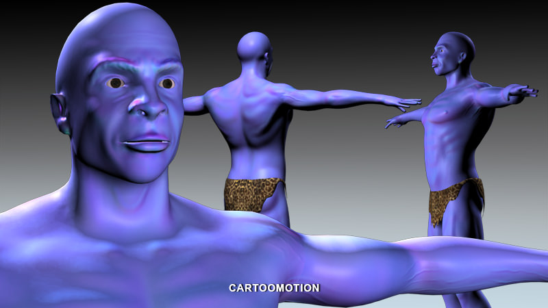 ZULU WARRIOR Low-poly 3D model_23