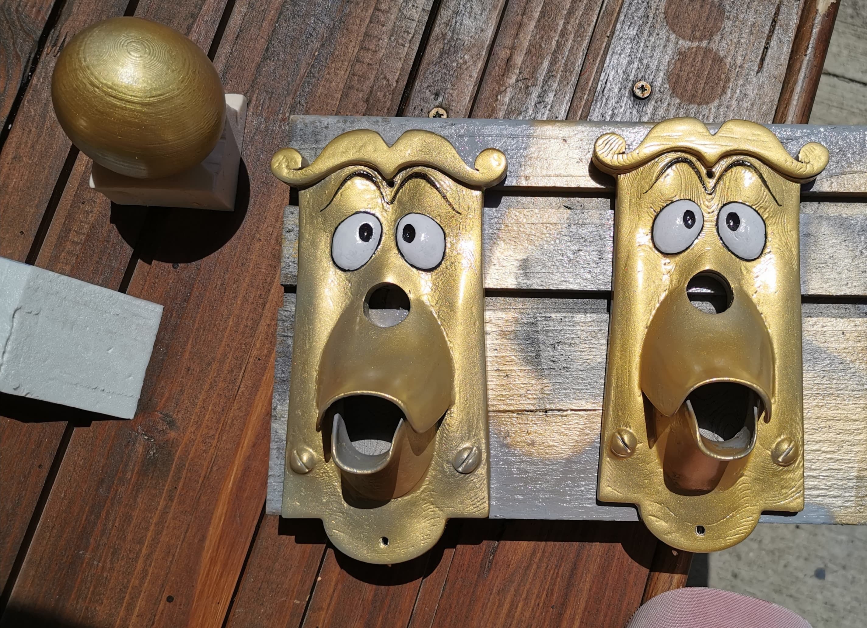 poignee de porte alice aux pays des merveilles 3D print model_3