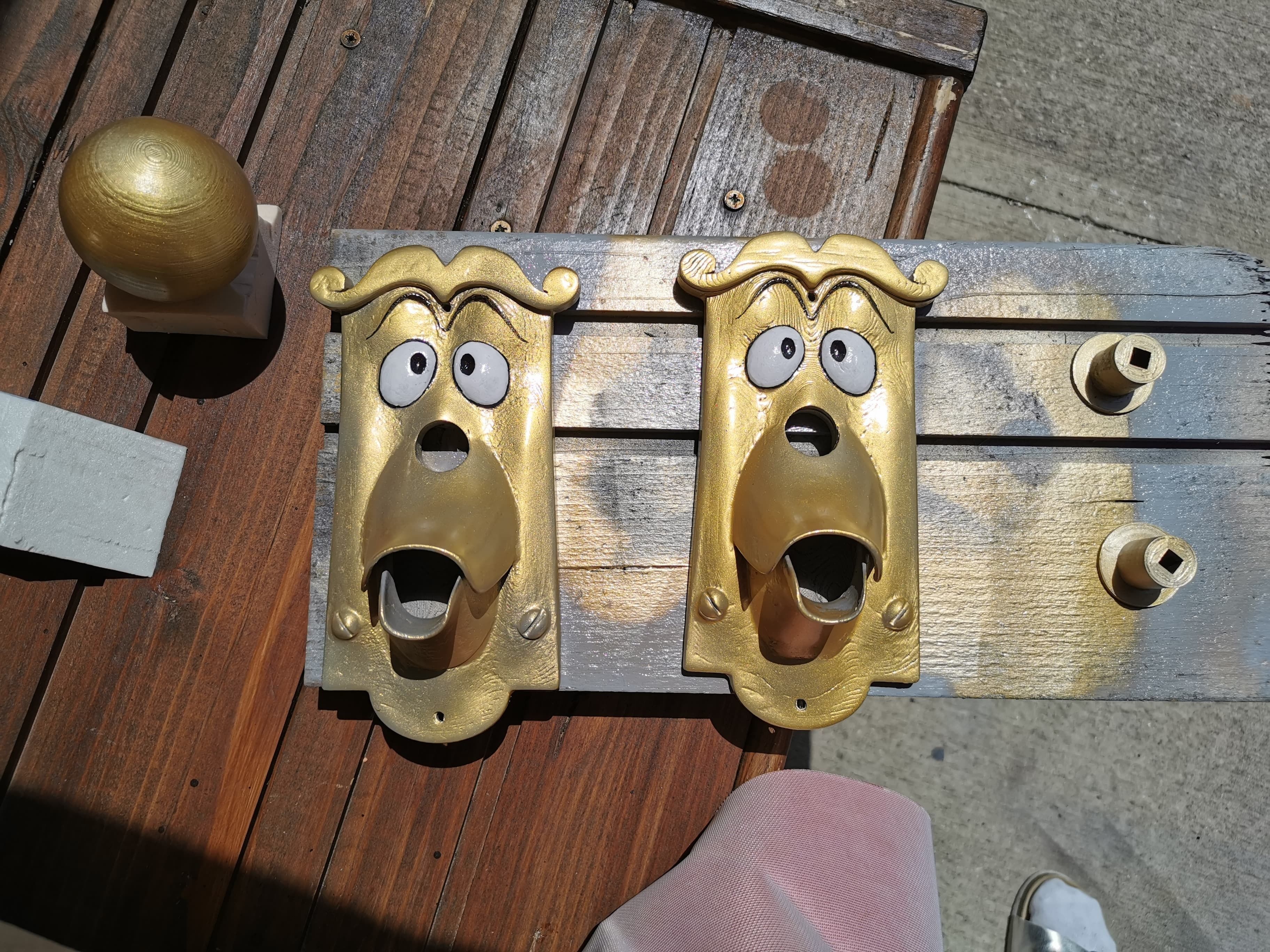 poignee de porte alice aux pays des merveilles 3D print model_4