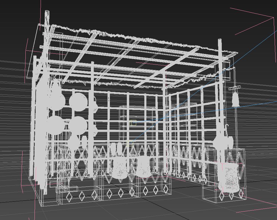 Barasti Souq 3D model_3