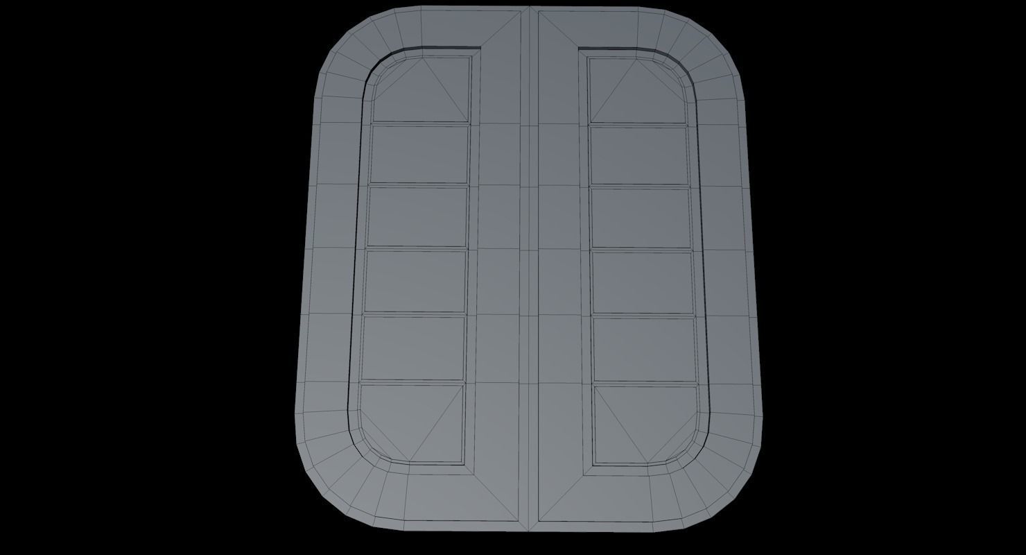 Sci Fi Meeting Room 3D model_12