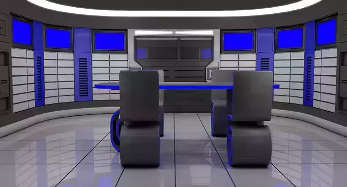 Sci Fi Meeting Room