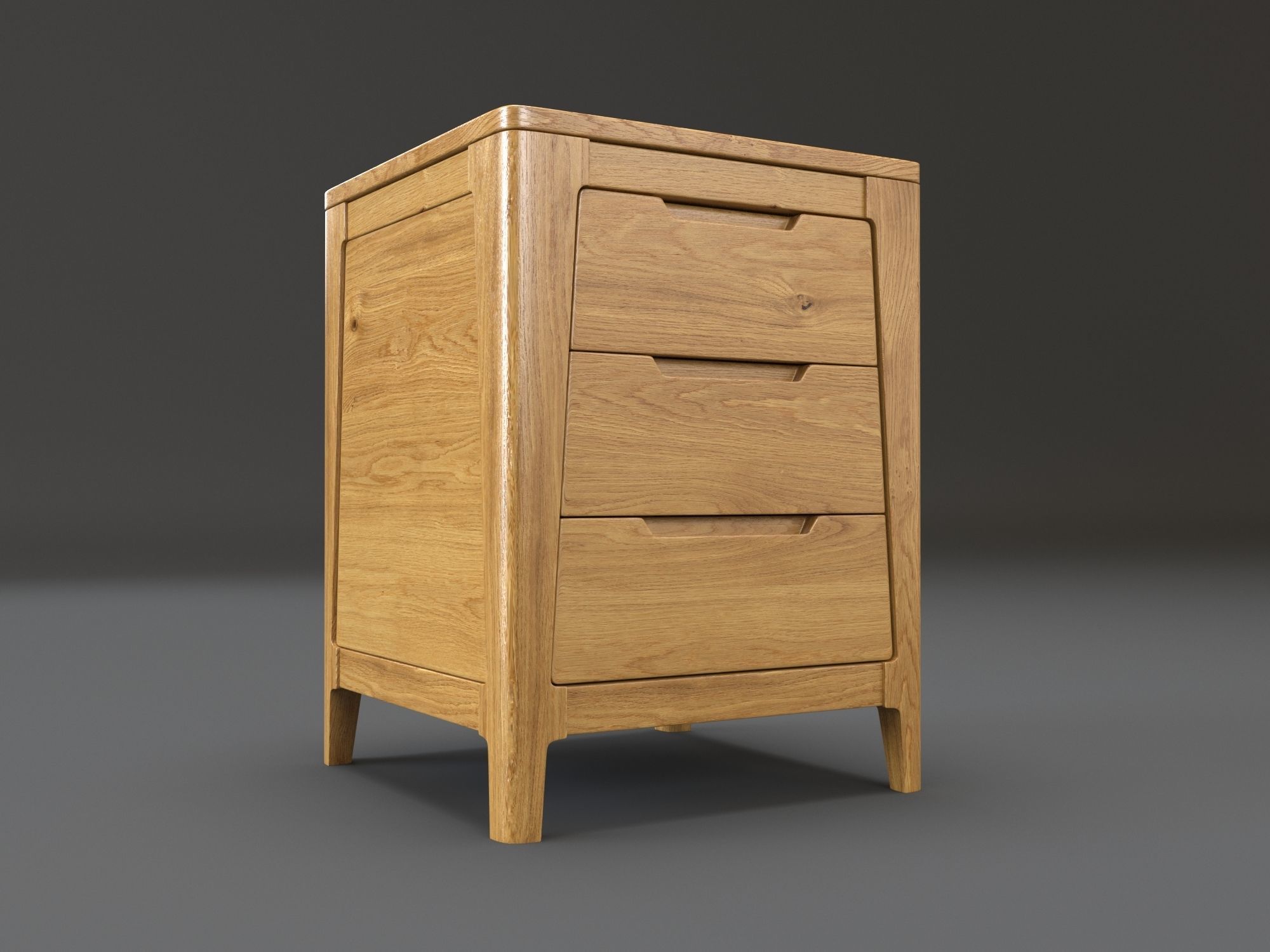 Bedside Table 3D model_3