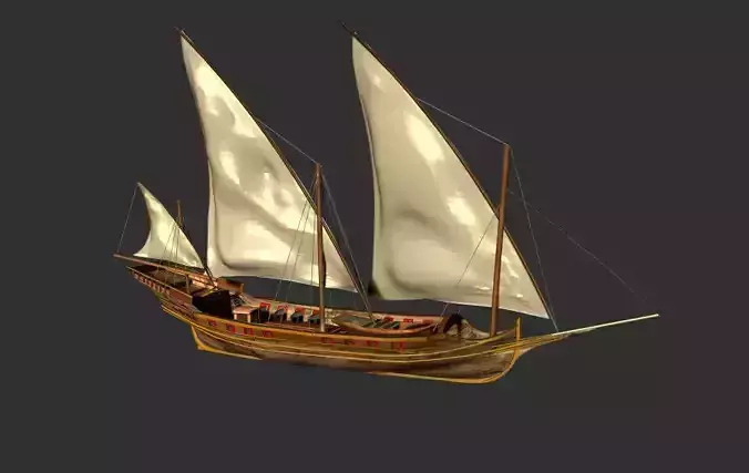 chebec algerian war fishing ship 