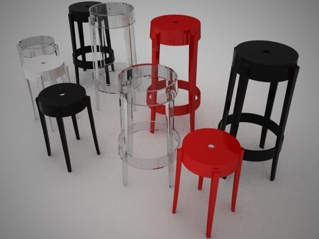 KARTELL CHARLES GHOST 3D model_2