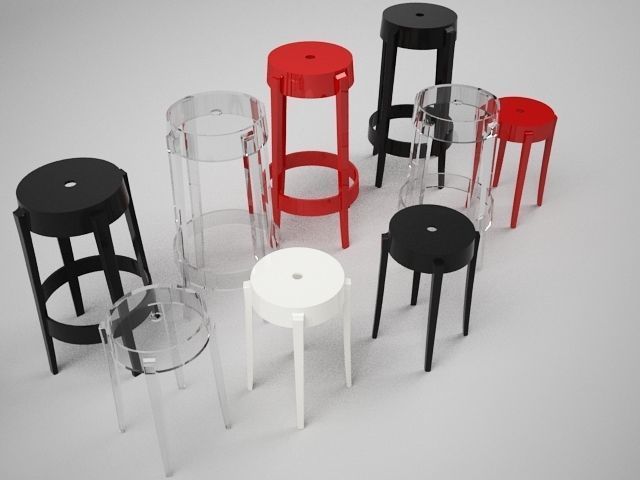 KARTELL CHARLES GHOST 3D model_7