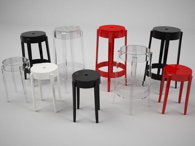 KARTELL CHARLES GHOST 3D model_3