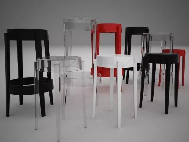 KARTELL CHARLES GHOST 3D model_0