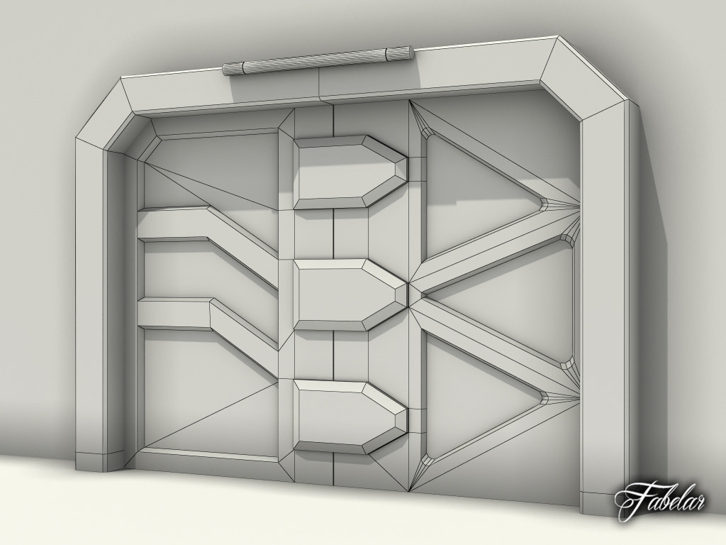 Airlock door 3D Model .max