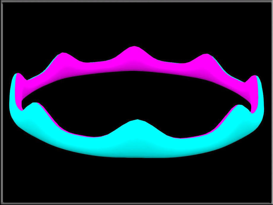 Crown Ring 02 Low-poly 3D model_1