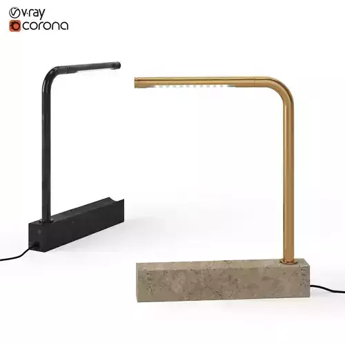 Munk Collective Pipe Lamp 3D model