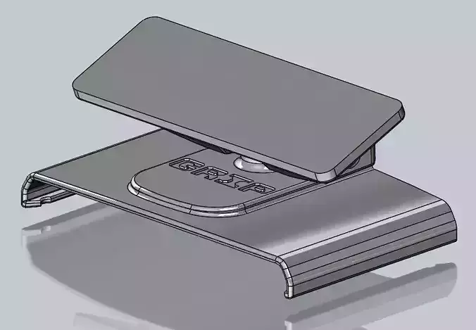 Valentine 1 Gen 2 Adjustable Permanent Windshield Mount 3D print model