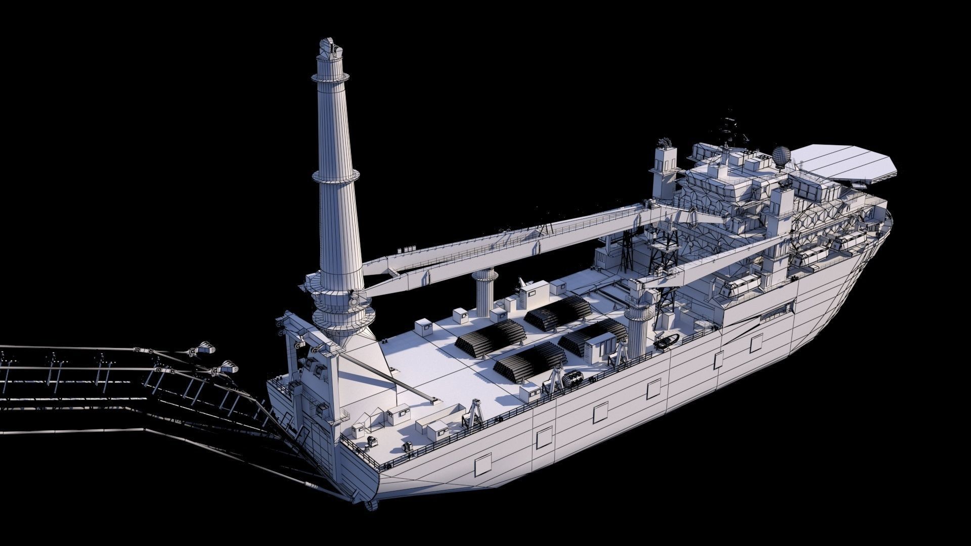 Akademik cherskiy  pipe layer 3D model_15