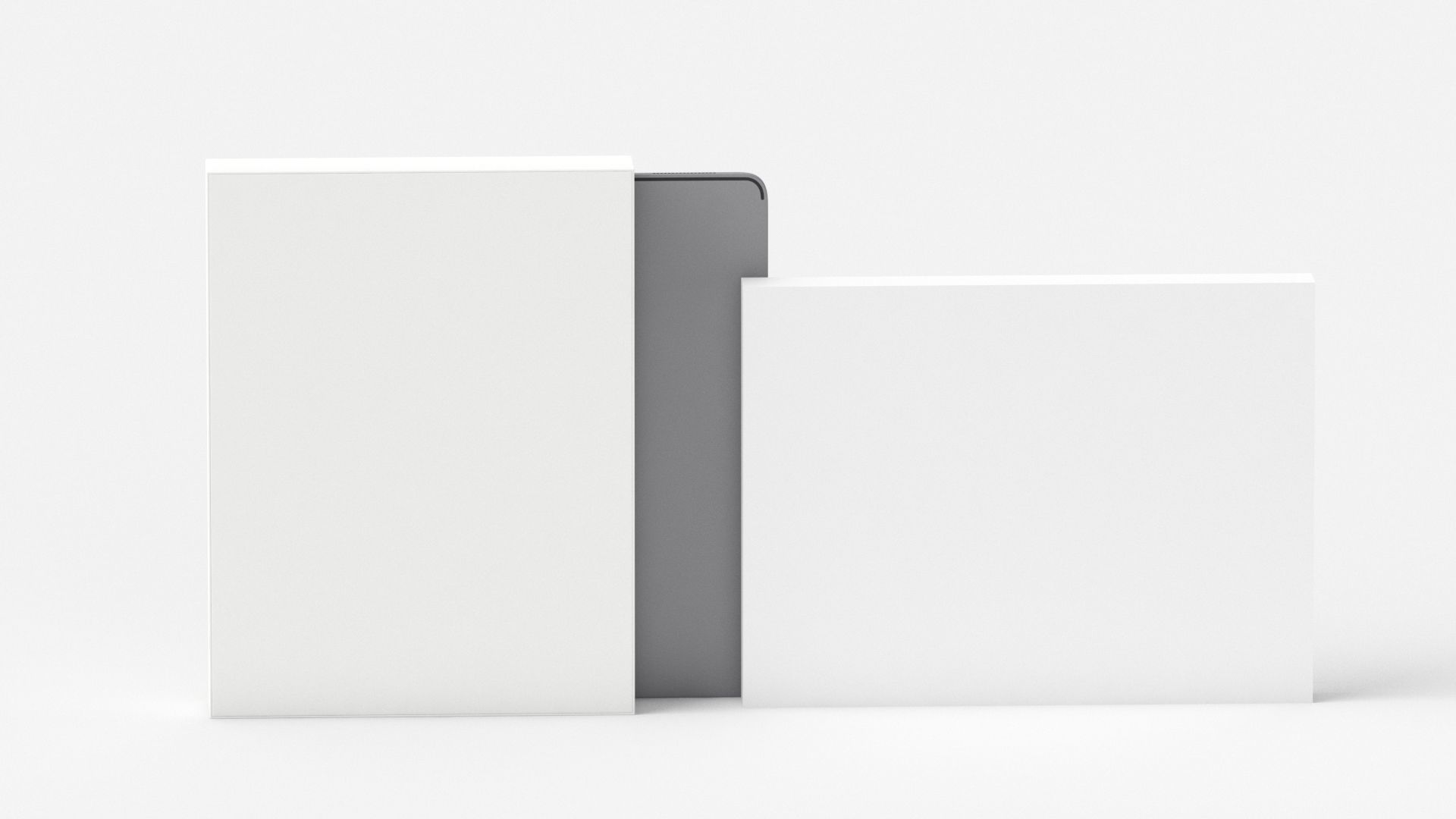 Apple iPad Pro 12-9 Inch Smart Keyboard Pencil Bundle With Box 3D model_22