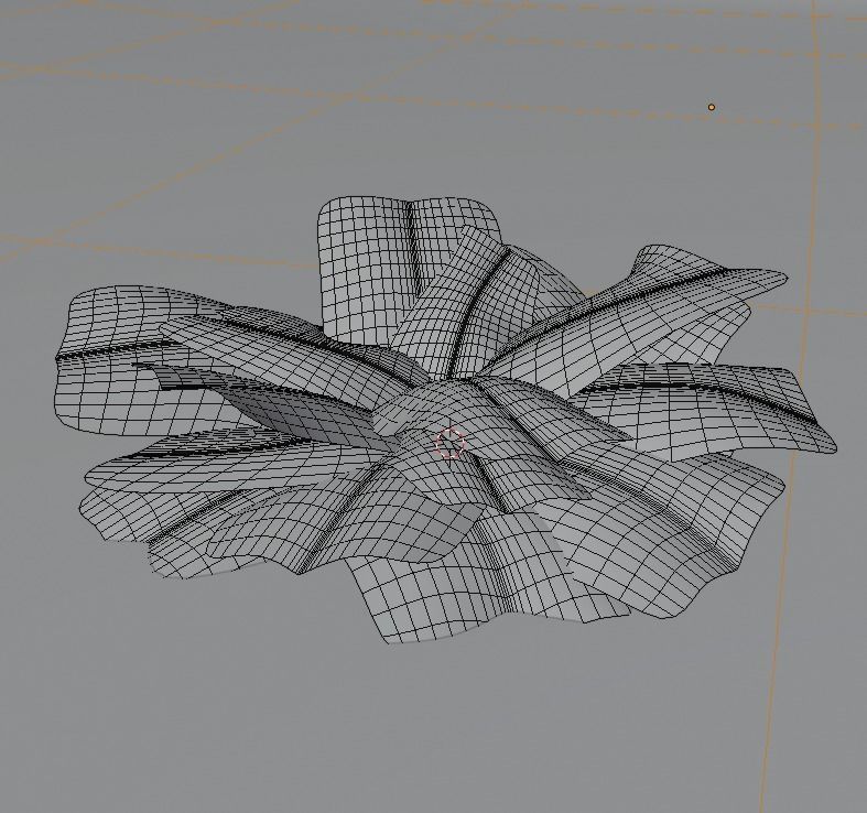 Fern plant 3D model_5