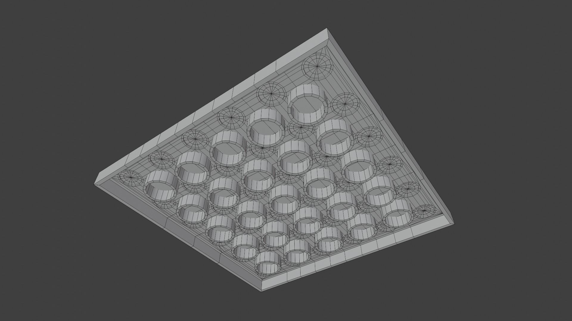 Lego Brick Collection - Flat Bricks Low-poly 3D model_31