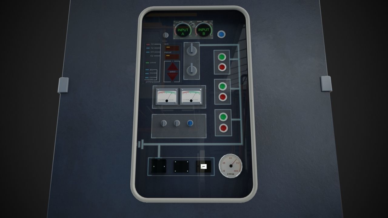 Electric cabinet pack 3D model_5