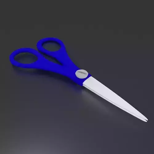Scissor pair of scissors Free low-poly 3D model