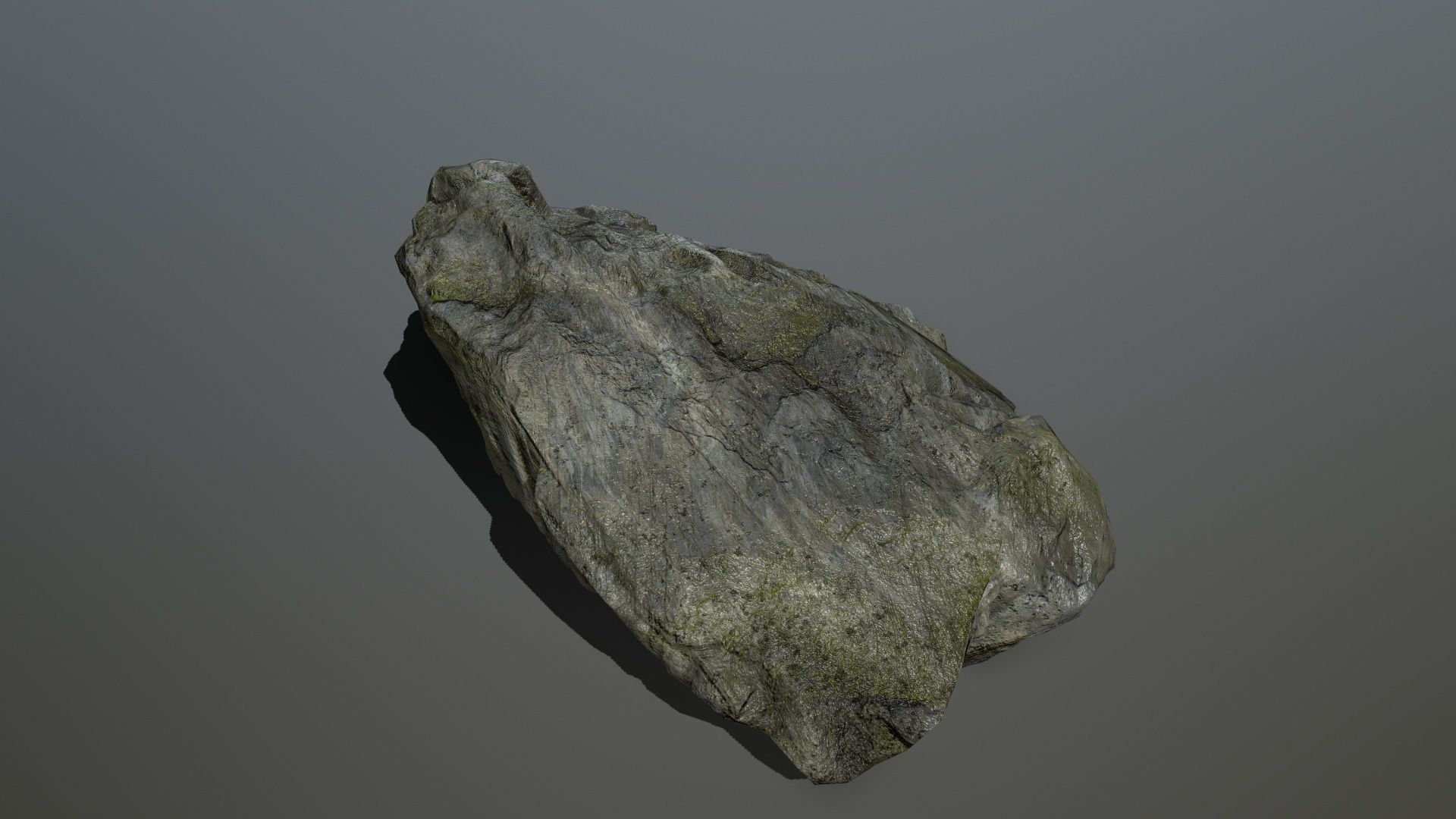 cliff rock set 1 Low-poly 3D model_6