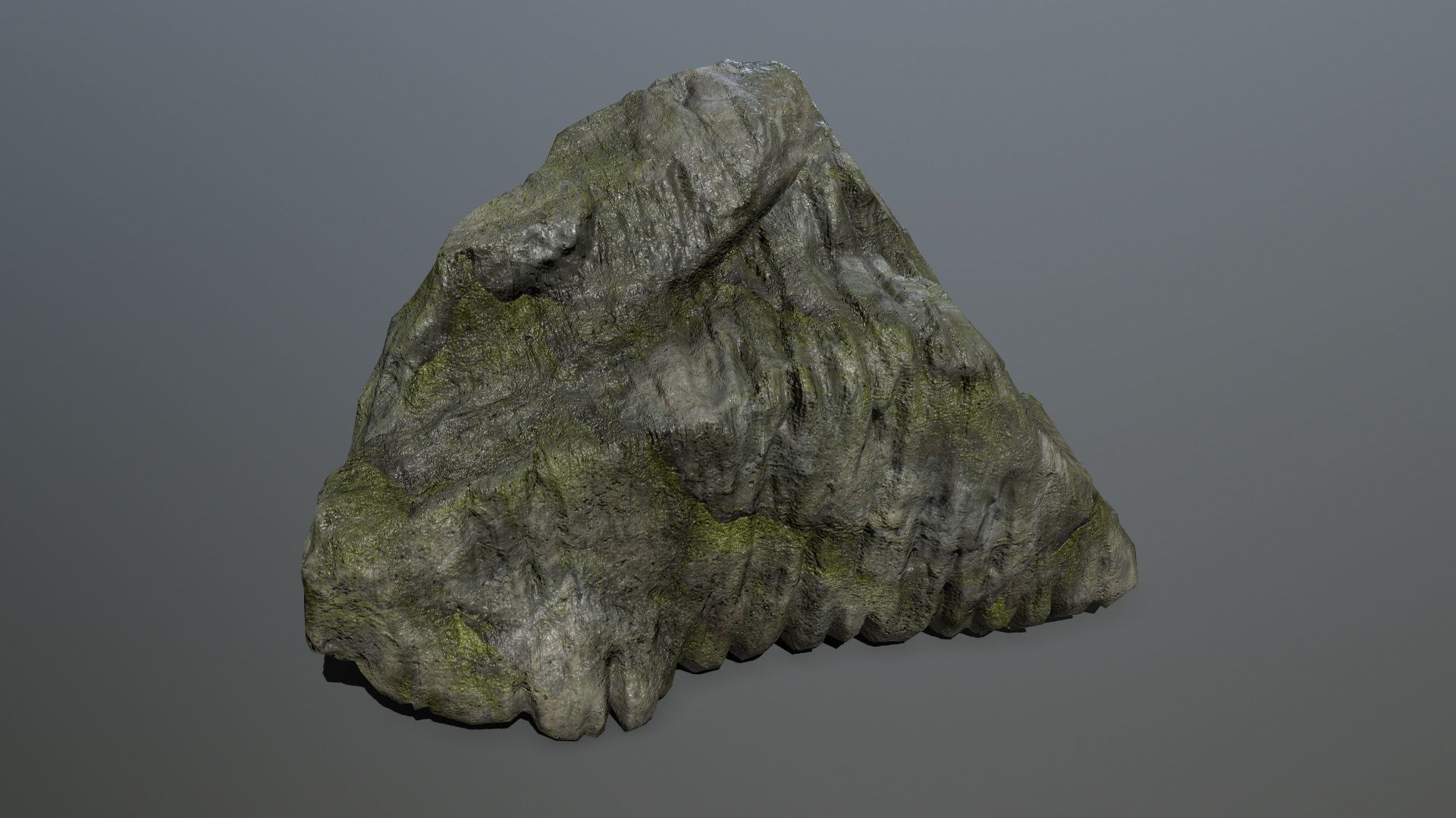 cliff rock set 1 Low-poly 3D model_29