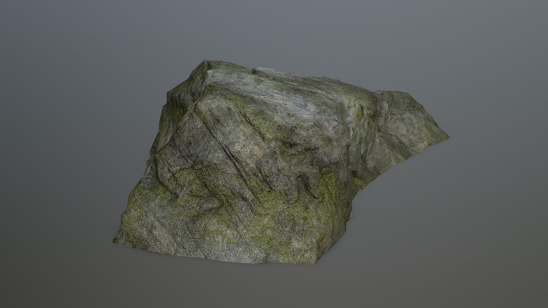 cliff rock set 1 Low-poly 3D model_20