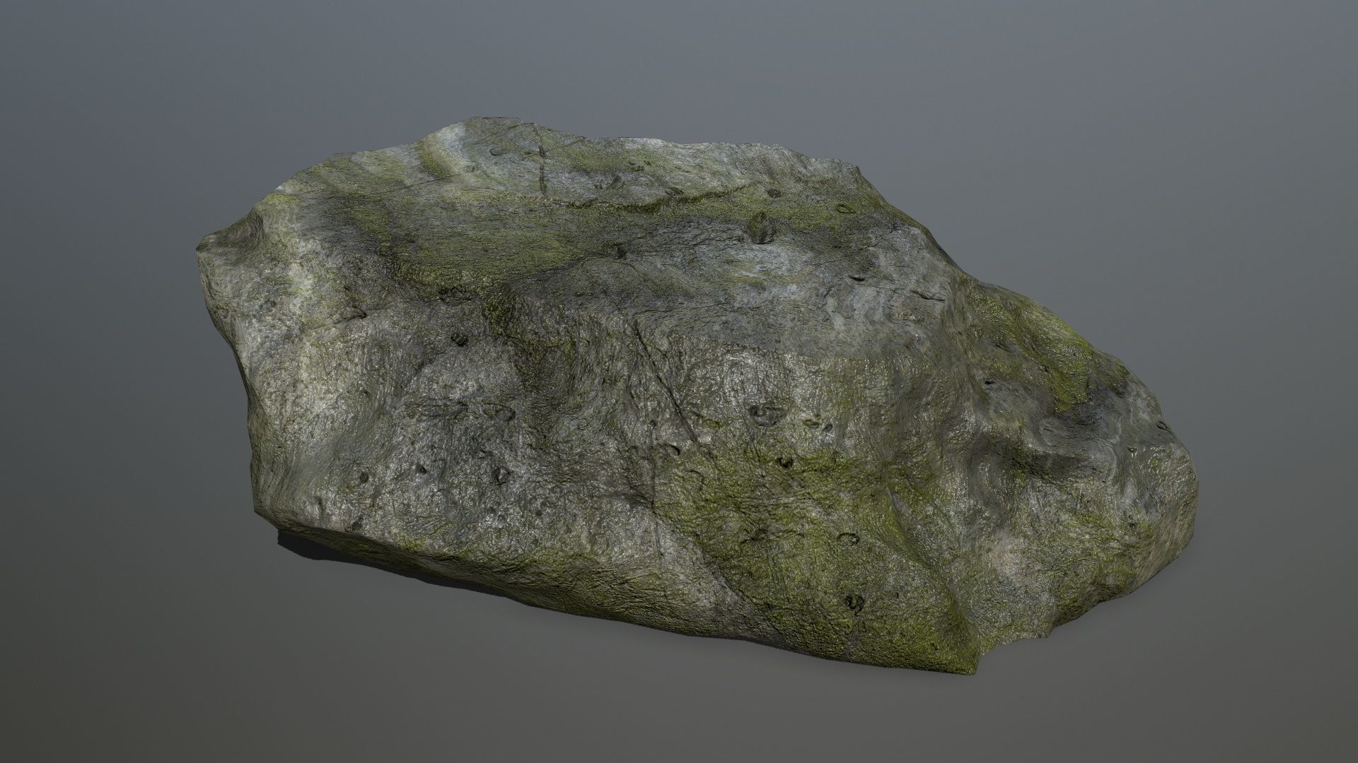 cliff rock set 1 Low-poly 3D model_22