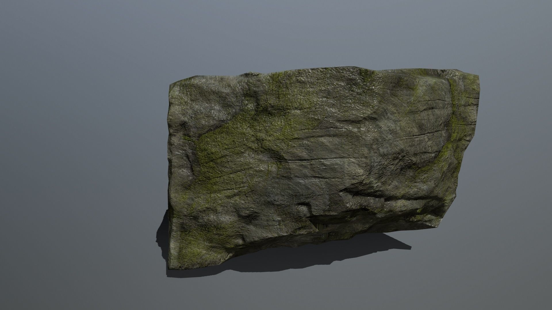cliff rock set 1 Low-poly 3D model_36